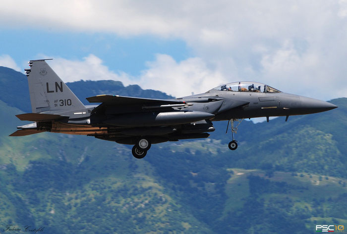 91-0310  LN  F-15E-51-MC  1217/E175  494th FS @ Aviano ©  2022 Piti Spotter Club Verona