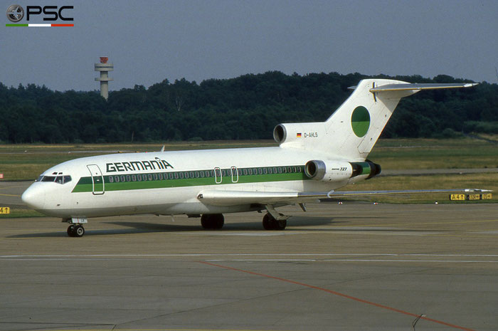 D-AHLS B727-89 19139/255 Germania © 2018 courtesy of Marco Ceschi - Piti Spotter Club Verona