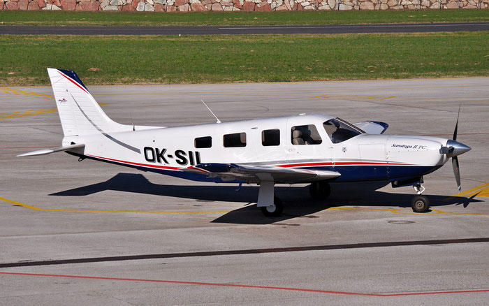 OK-SIL - Piper PA-32R-301T Saratoga II TC - Private @ Aeroporto di Trento © Piti Spotter Club Verona