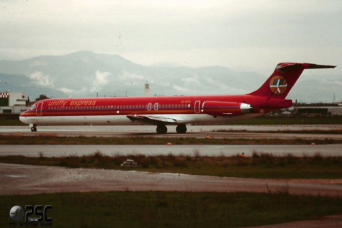 EI-BTU  MD-83  49619/1483  Unifly Express  @ Aeroporto di Verona © Piti Spotter Club Verona 