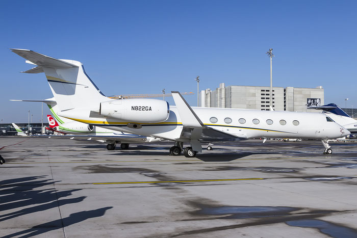 N822GA G550 5522 Gulfstream Aerospace Corp. @ Zurich Airport 21.01.2016 © Piti Spotter Club Verona