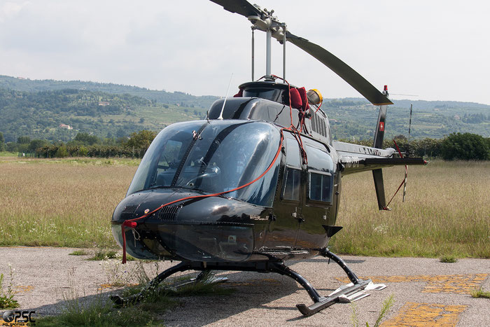 HB-ZPZ - Agusta / Agusta-Bell AB 206A & B @ Aeroporto Verona Boscomantico © Piti Spotter Club Verona