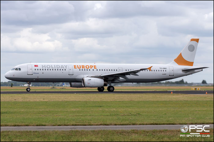 TC-OBZ  A321-231  811  Onur Air @ Amsterdam 2019 © Piti Spotter Club Verona 