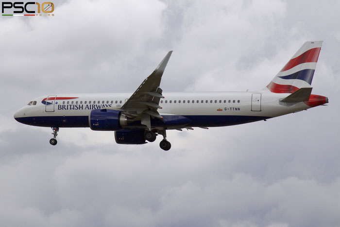 G-TTNN  A320-251N  10344  British Airways  @ London Heathrow ©  2022 Piti Spotter Club Verona