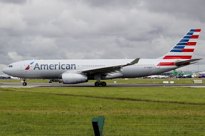N285AY A330-243 1100 American Airlines @ Dublin Airport 14.08.2016 © Piti Spotter Club Verona