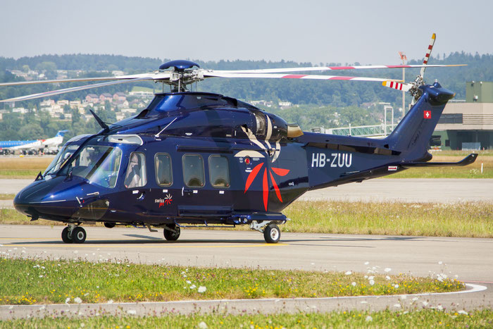 HB-ZUU AgustaWestland AW-139 A139 31152 - Swiss Jet AG, Zuerich @ Zurich Airport 20.07.2013 © Piti Spotter Club Verona