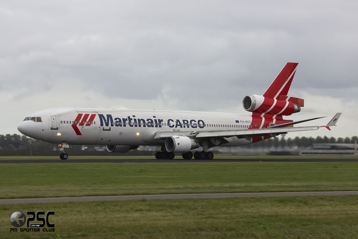 PH-MCP MD-11CF 48616/577 Martinair @ Amsterdam Airport - 20.09.2013  © Piti Spotter Club Verona 