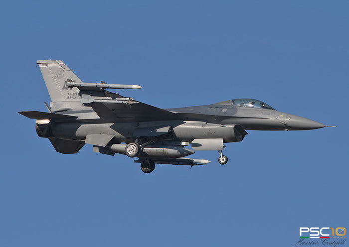 89-2011  AV  F-16CM-40-CF  1C-164  510th FS @ Aviano © 01 2022 Piti Spotter Club Verona