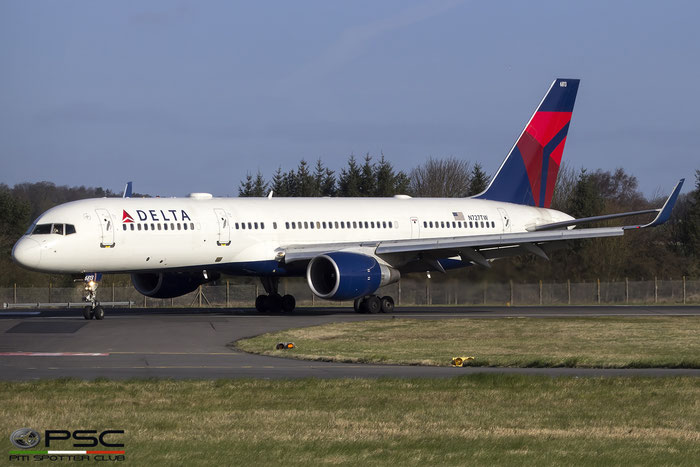 N727TW B757-231 30340/901 Delta Air Lines @ Edinburgh Airport 04.04.2017 © Piti Spotter Club Verona