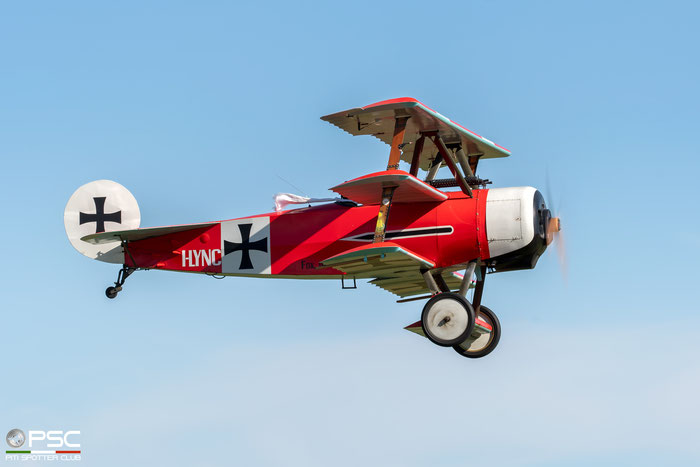 I-LYNC - Fokker DR.I-M Replica (c/n 01/84M)  © Piti Spotter Club Verona 