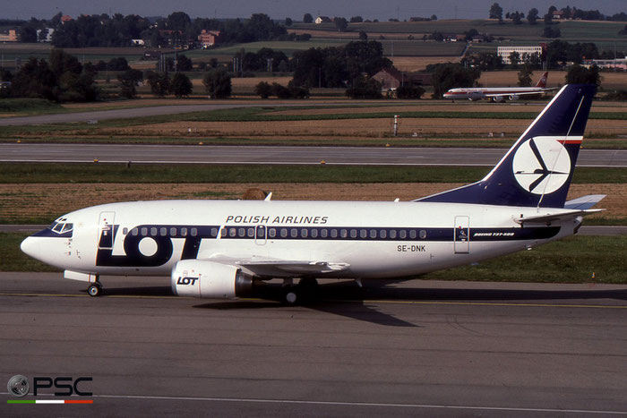 SE-DNK B737-59D 26421/2279 LOT Polish Airlines - Polskie Linie Lotnicze © 2018 courtesy of Marco Ceschi - Piti Spotter Club Verona