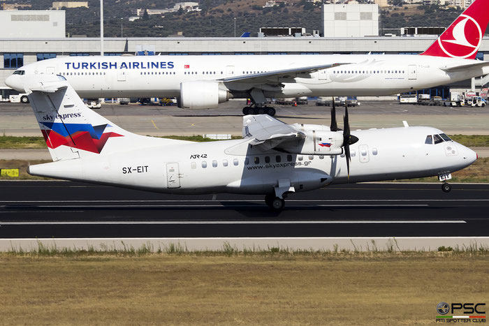 SX-EIT  ATR42-500  530  Sky Express @ Athens 2019 © Piti Spotter Club Verona 