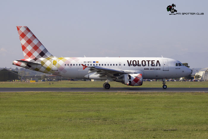 EC-MTC  A319-111  2258  Volotea Air  @ Aeroporto di Verona 16.10.2021 © Piti Spotter Club Verona