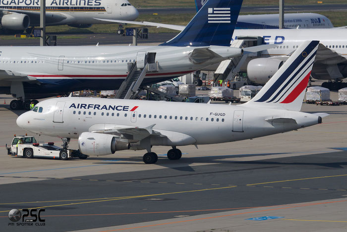 F-GUGD A318-111 2081 Air France @ Frankfurt Airport 25.07.2014 © Piti Spotter Club Verona