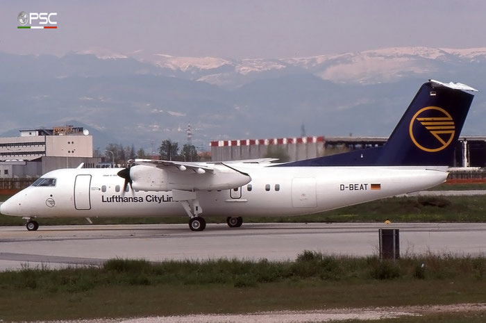 D-BEAT DHC-8-301 210 Lufthansa CityLine © 2017 courtesy of Marco Ceschi - Piti Spotter Club Verona