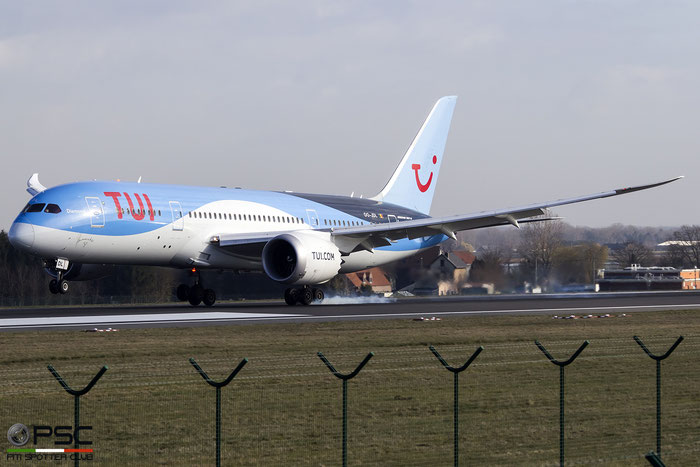 OO-JDL B787-8 34425/137 TUI fly Belgium @ Bruxelles Airport 14.03.2018 © Piti Spotter Club Verona