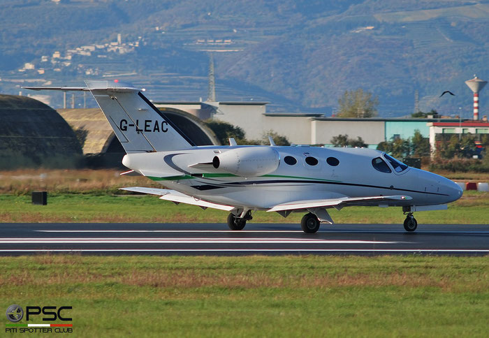 G-LEAC  Ce510  510-0075  Leacop SAS  @ Aeroporto di Verona 11.2021 © Piti Spotter Club Verona