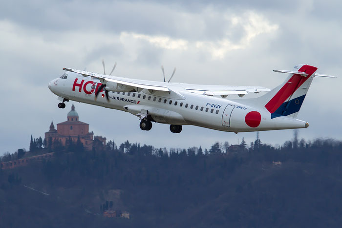 F-GVZV ATR72-212A 686 HOP! @ Bologna Airport 12.02.2016 © Piti Spotter Club Verona