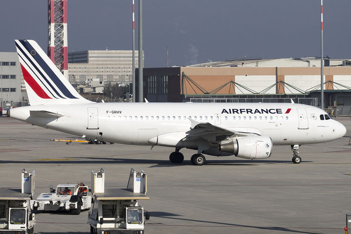 F-GRHV A319-111 1505 Air France @ Venice Airport 08.02.2015 © Piti Spotter Club Verona