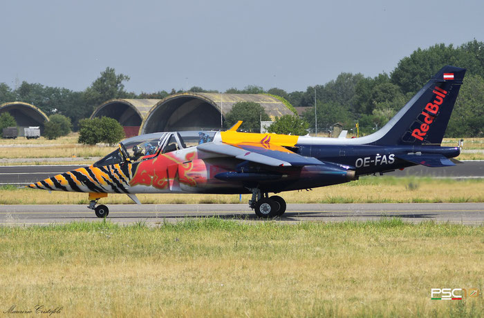 OE-FAS - Dassault-Breguet-Dornier Alpha Jet A - The Flying Bulls. @ Aeroporto di Verona  09 2022 © Piti Spotter Club Verona