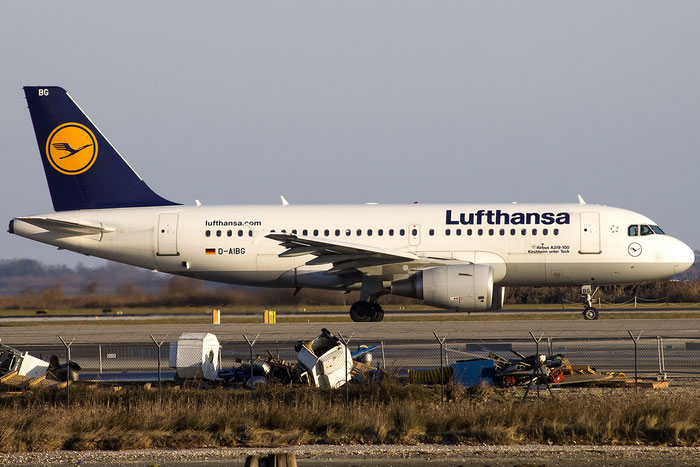 D-AIBG A319-112 4841 Lufthansa @ Venice Airport  30.12.2015 © Piti Spotter Club Verona