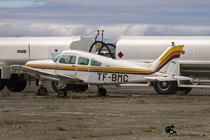 TF-BMC Aircraft: Beechcraft A23 Musketeer Serial #: M-1083 @ Reykjavik Airport 08.2015 © Piti Spotter Club Verona