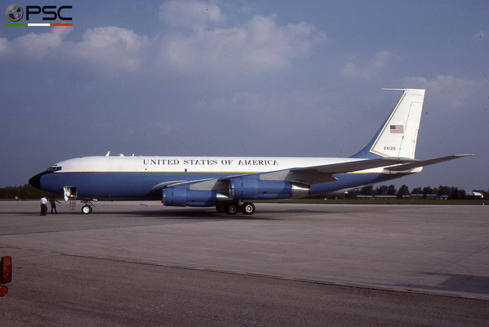 62-4125  OF  RC-135W  18465/C3031  38th RS © courtesy of Marco Ceschi - Piti Spotter Club Verona