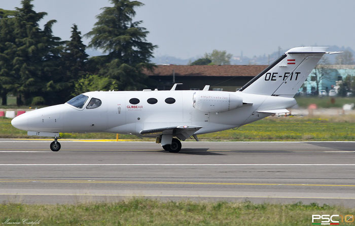 OE-FIT  Ce510  510-0319  GlobeAir  @ Aeroporto di Verona  04 2022 © Piti Spotter Club Verona