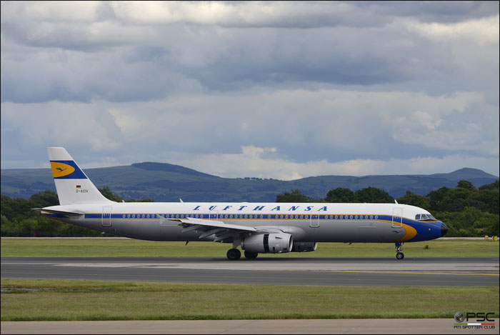 D-AIDV A321-231 5413 Lufthansa @ Manchester Airport  21.06.2015 © Piti Spotter Club Verona