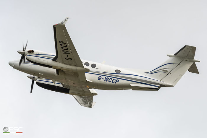 G-WCCP  Beech B200  BB-1295  GCP Aviation Ltd.  © Piti Spotter Club Verona 