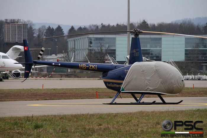 HB-ZKI Robinson Helicopter Co R44 Raven II R44 12503 Heli Sitterdorf AG@ Zurich Airport 14.03.2016 © Piti Spotter Club Verona