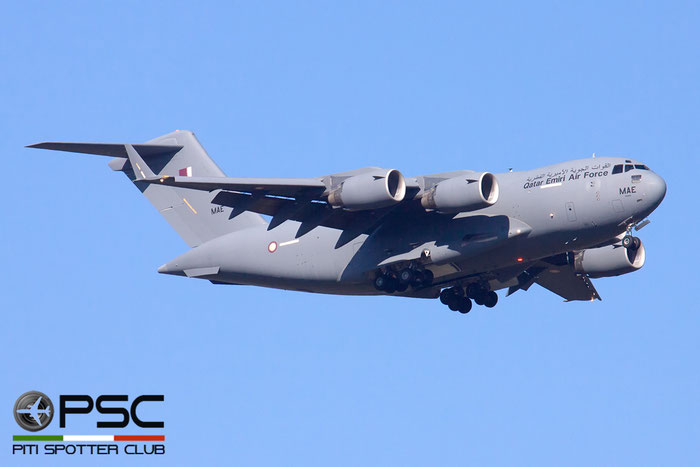 A7-MAE  MAE  C-17A  50253/F252/QA4  10sq  © Piti Spotter Club Verona