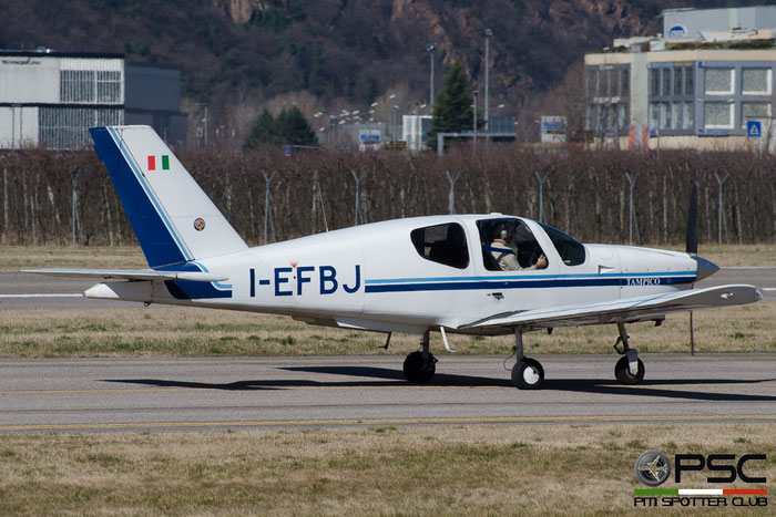 I-EFBJ SOCATA TB-9 Tampico TAMP 104 @ Aeroporto di Bolzano © Piti Spotter Club Verona