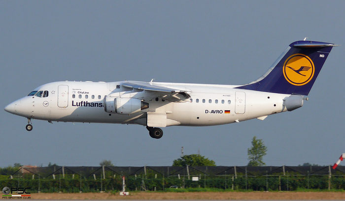 D-AVRO BAe146-RJ85 E2246 Lufthansa @ Aeroporto di Verona   © Piti Spotter Club Verona