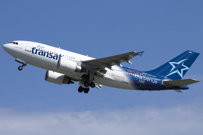 C-GTSH A310-308ET 599 Air Transat @ Venice Airport 20.07.2014 © Piti Spotter Club Verona