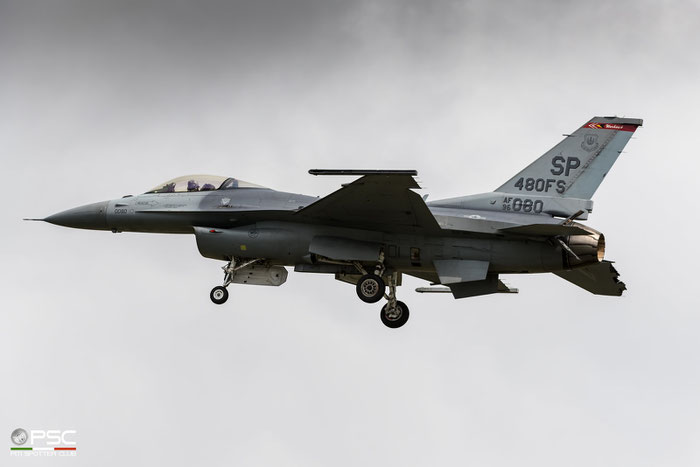 96-0080  SP  F-16CM-50-CF  CC-202  480th FS © Piti Spotter Club Verona 