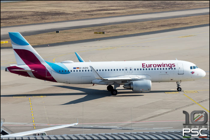 D-AIZQ  A320-214  5497  Eurowings  @ Colonia - Koeln Airport © 02 2022 Piti Spotter Club Verona