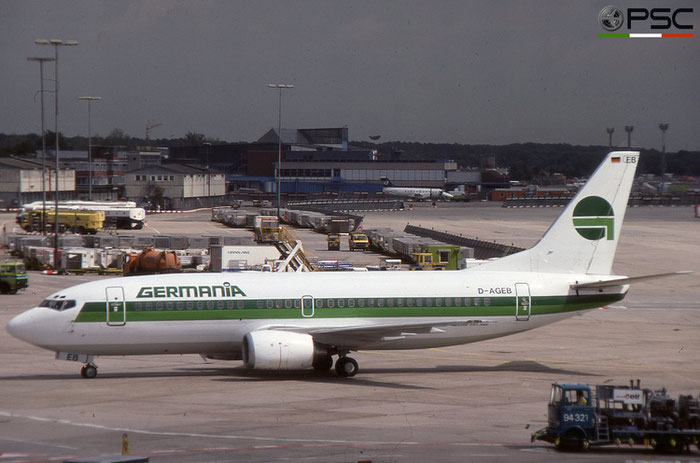 D-AGEB B737-35B 23971/1482 Germania © 2018 courtesy of Marco Ceschi - Piti Spotter Club Verona