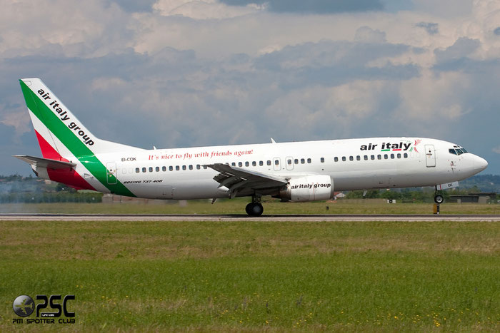 EI-COK  B737-430  27003/2328  Air Italy (2005)  @ Aeroporto di Verona © Piti Spotter Club Verona 