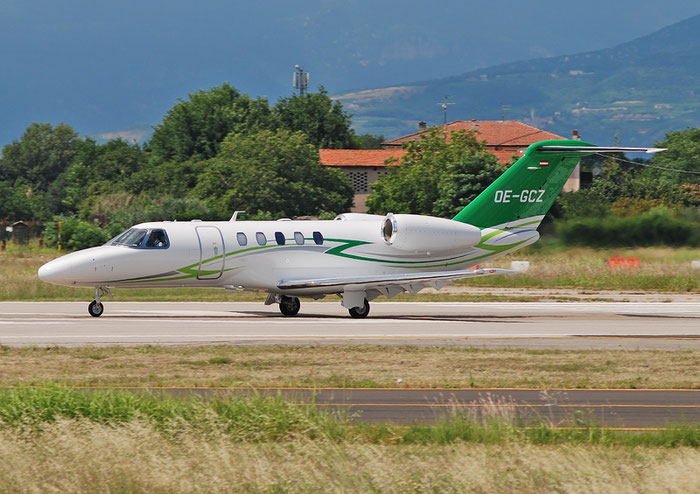 OE-GCZ Ce525C (CJ4) 525C-0268 Avcon Jet @ Aeroporto di Verona 25.06.2018  © Piti Spotter Club Verona