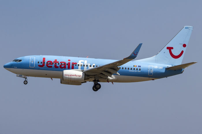 OO-JAR B737-7K5 35150/2825 Jetairfly @ Rhodes Airport 08.07.2015 © Piti Spotter Club Verona