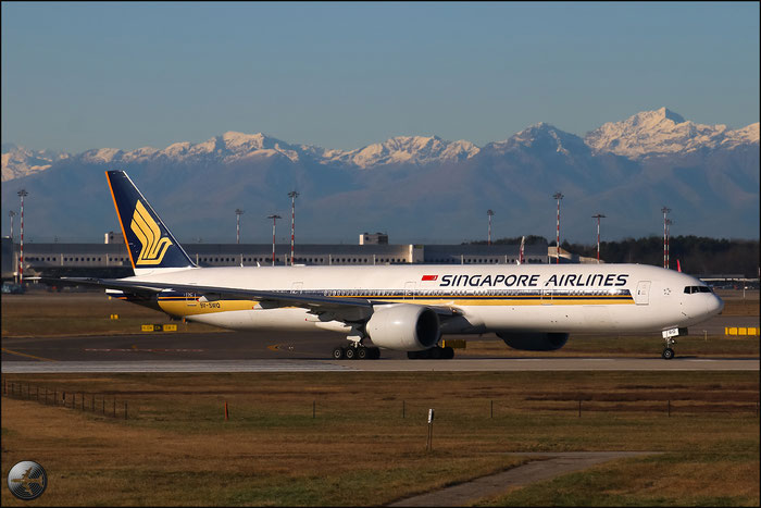 9V-SWQ B777-312ER 34582/716 Singapore Airlines @ Milano Malpensa Airport 31.01.2015 © Piti Spotter Club Verona