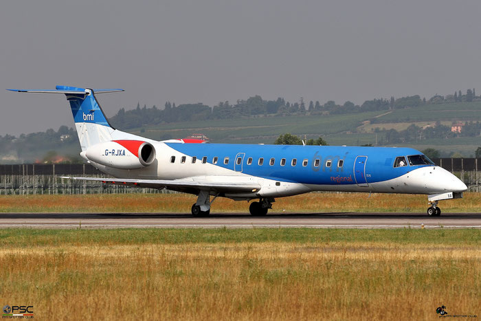 G-RJXA ERJ145EP 145136 BMI Regional @ Aeroporto di Verona 08.07.2017  © Piti Spotter Club Verona