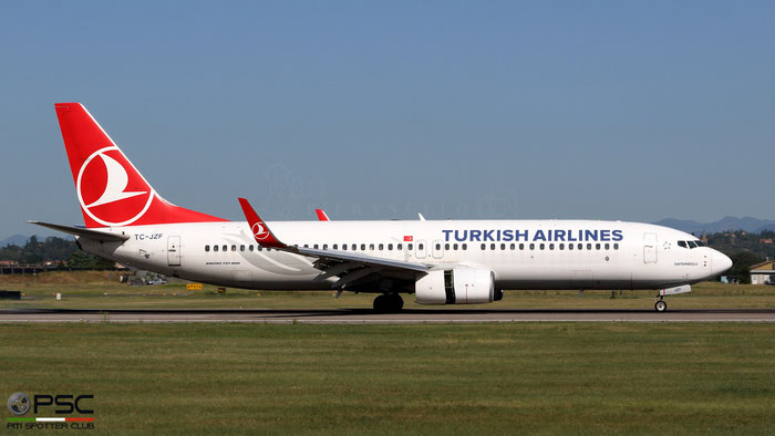 TC-JZF  B737-8F2  60027/6031  Turkish Airlines - THY Türk Hava Yollari  @ Aeroporto di Verona 08.2021 © Piti Spotter Club Verona