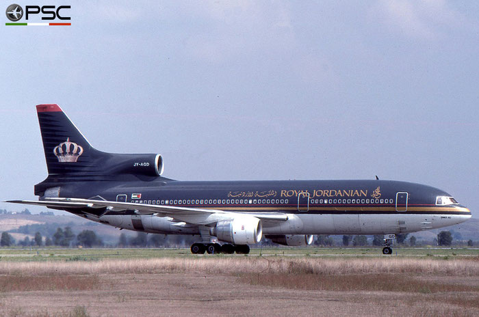 JY-AGD L-1011-500 293A-1229 Alia - Royal Jordanian Airlines © 2018 courtesy of Marco Ceschi - Piti Spotter Club Verona