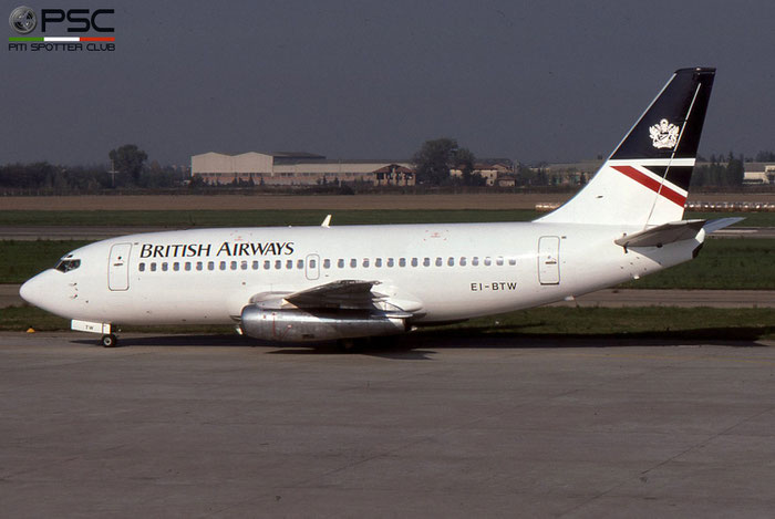 EI-BTW B737-2Q8 21960/642 British Airways © 2018 courtesy of Marco Ceschi - Piti Spotter Club Verona