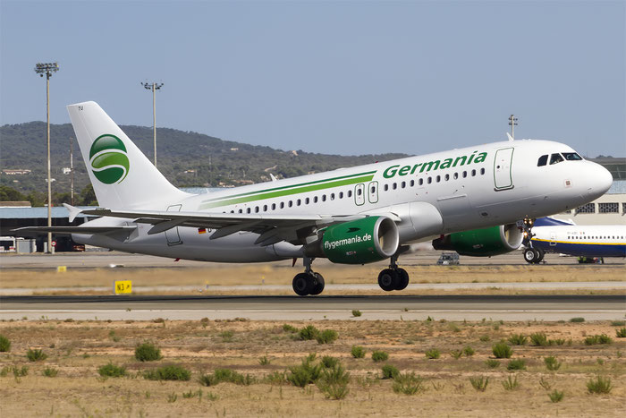 D-ASTU A319-112 3533 Germania Flug @ Palma de Mallorca Airport 07.2014 © Piti Spotter Club Verona