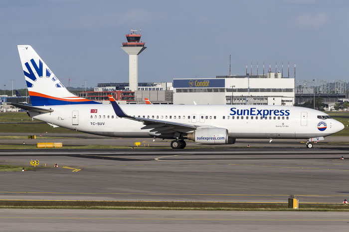 TC-SUV B737-86N 30807/829 SunExpress @ Frankfurt Airport 08.05.2015 © Piti Spotter Club Verona