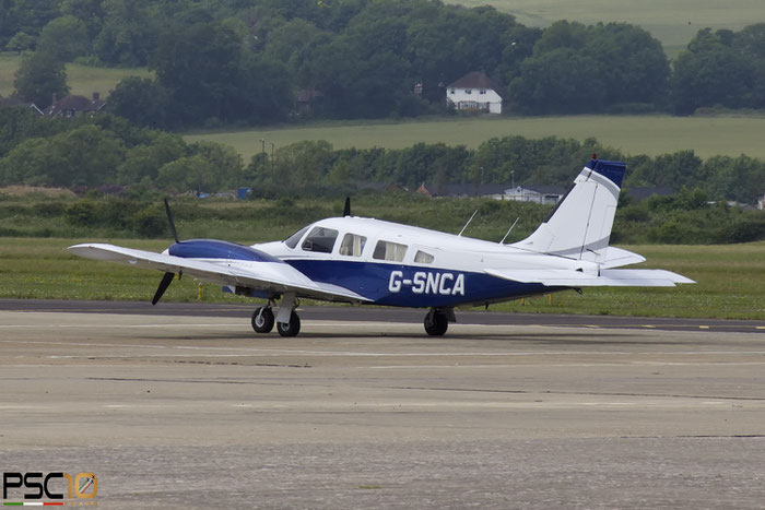 G-SNCA - Piper PA-34-200T Seneca II [34-7970355] @ Brighton City Airport ©  2022 Piti Spotter Club Verona