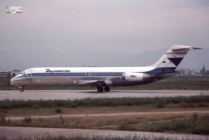 EC-CGR DC-9-32 47644/767 Aviaco - Aviación y Comercio © 2017 courtesy of Marco Ceschi - Piti Spotter Club Verona